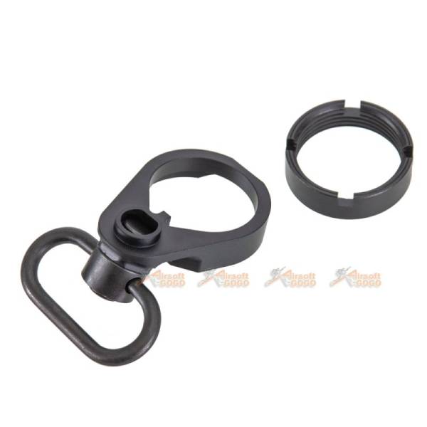 Airsoft Artisan QD Sling plate For Marui M4 MWS GBBR (Black) - Image 2