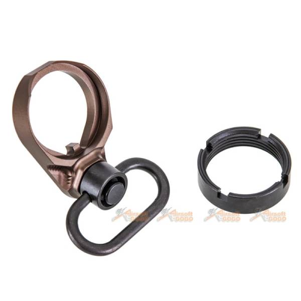 Airsoft Artisan QD Sling plate For Marui M4 MWS GBBR (Bronze) - Image 2