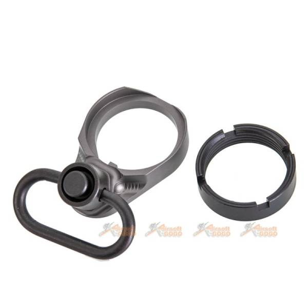 Airsoft Artisan QD Sling plate For Marui M4 MWS GBBR (Grey) - Image 3