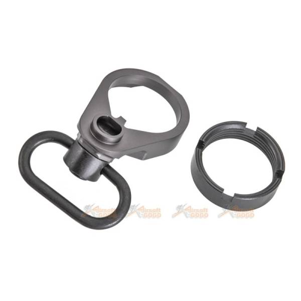 Airsoft Artisan QD Sling plate For Marui M4 MWS GBBR (Grey) - Image 2