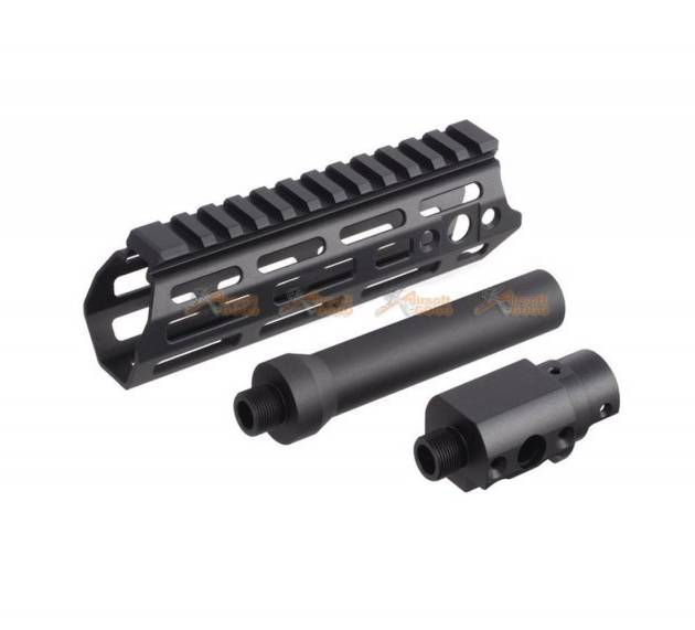 Action Army AAP-01 Aluminum Handguard for M-LOK/ Action Army AAP01 GBB - Black