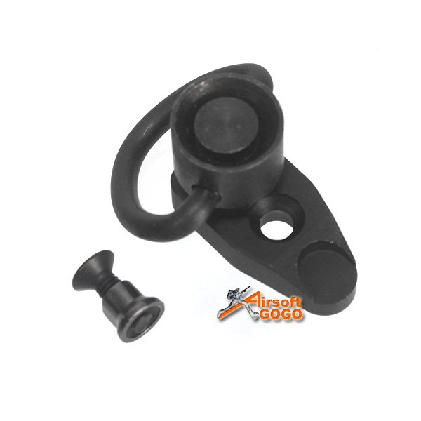 AABB Keymod Low Profile QD Sling Swivel (BK)