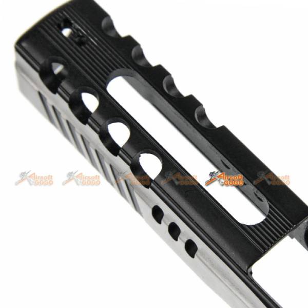 APS Dragonfly D-MOD Metal Slide for Marui/APS G17 GBB (Black&Silver) - Image 6