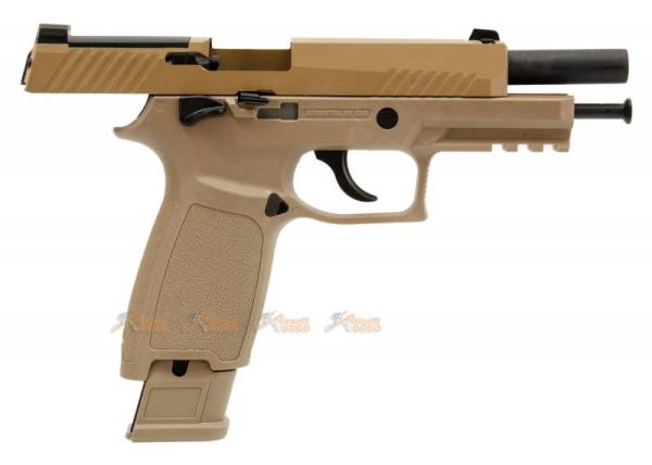 ASG Alloy Slide F17 GBB Pistol (TAN) - Image 3