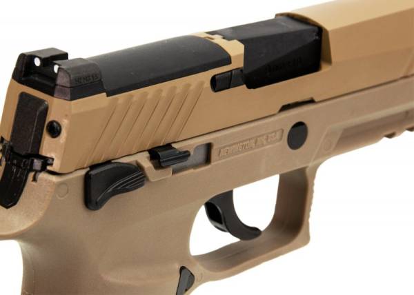ASG Alloy Slide F17 GBB Pistol (TAN) - Image 8