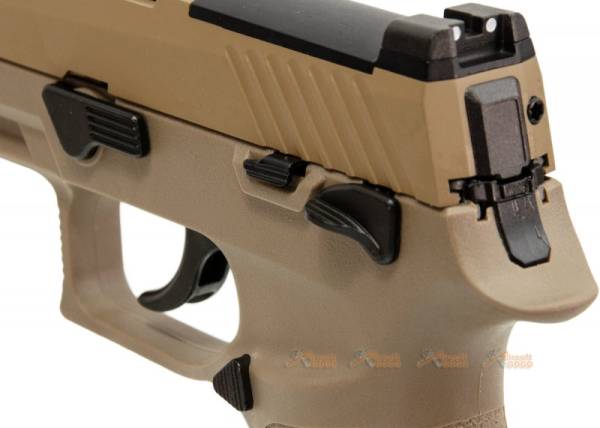 ASG Alloy Slide F17 GBB Pistol (TAN) - Image 9
