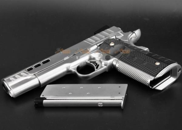 WE Ascend KP1911 M1911 GBB (Silver) - Image 3