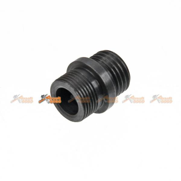 Army Force 14mm+/- Steel Silencer Adapter for Marui MP5KA4, Well G55 - Image 2