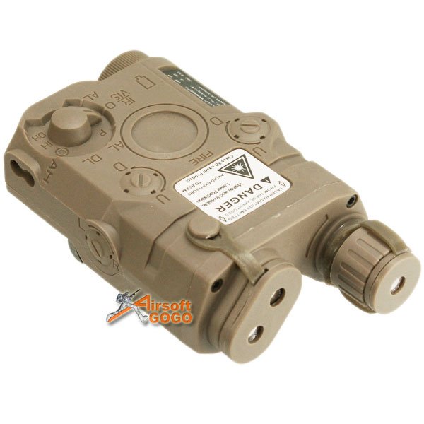 ARMY FORCE AN/PEQ-15 BATTERY BOX (Dark Earth)