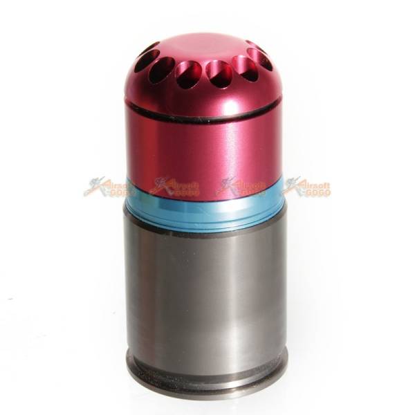 Army Force 72rds 40mm Aluminum Grenade Shell x3pcs Co2 (Red) - Image 2