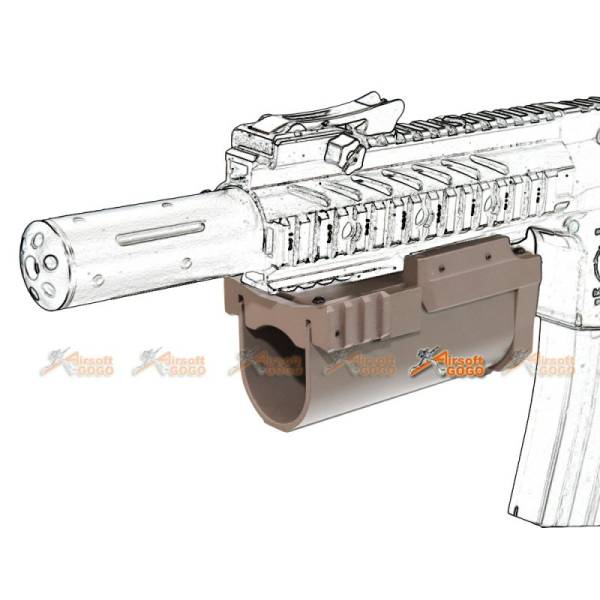 Army Force Metal 40mm Grenade Launcher (TAN) - Image 4