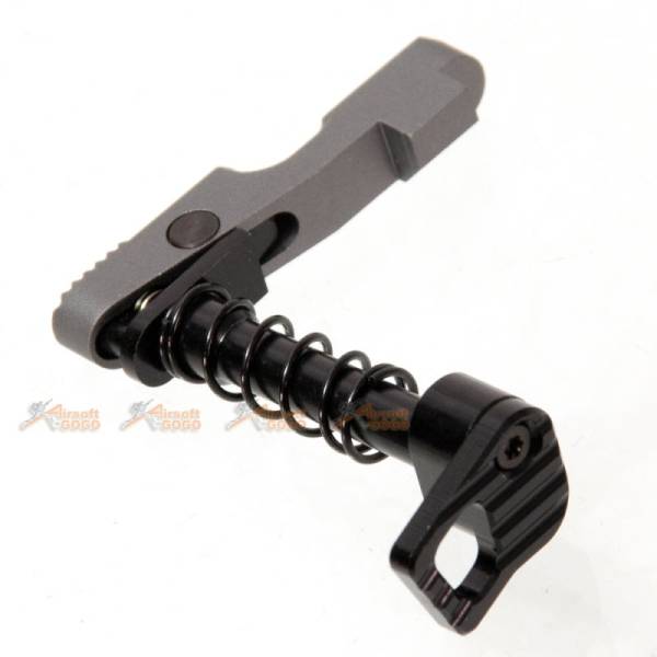 Army Force Metal Magazine Catch for AEG M4 (Grey)