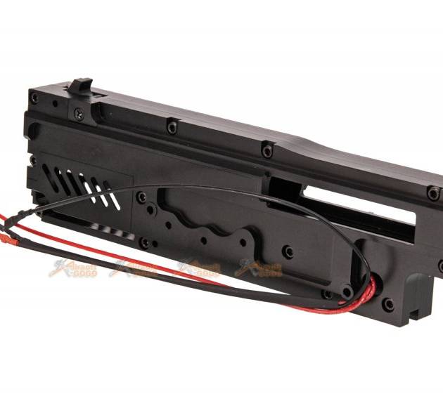 CNC Aluminum Gearbox Shell for A&K / Classic Army M249 Series Airsoft AEG (Black)