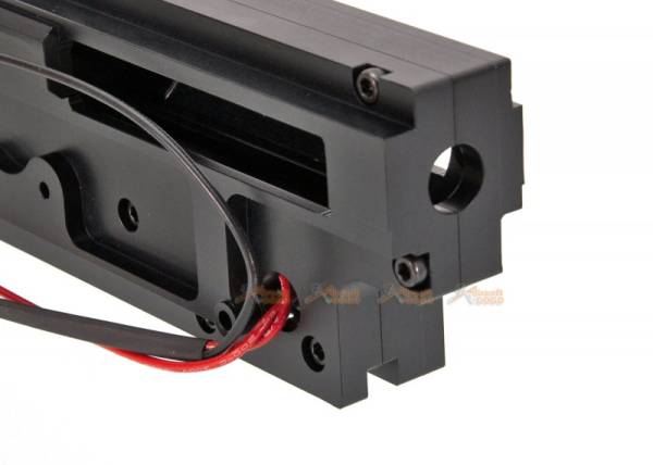 CNC Aluminum Gearbox Shell for A&K / Classic Army M249 Series Airsoft AEG (Black) - Image 3