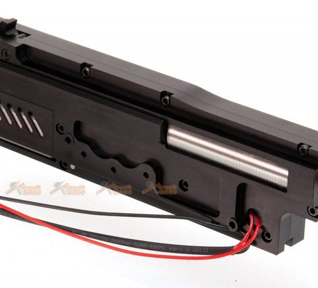 CNC Aluminum Complete Gearbox for A&K / Classic Army M249 Series Airsoft AEG (Black)