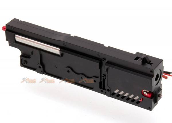 CNC Aluminum Complete Gearbox for A&K / Classic Army M249 Series Airsoft AEG (Black) - Image 2