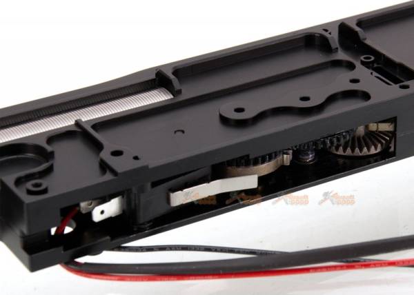 CNC Aluminum Complete Gearbox for A&K / Classic Army M249 Series Airsoft AEG (Black) - Image 4