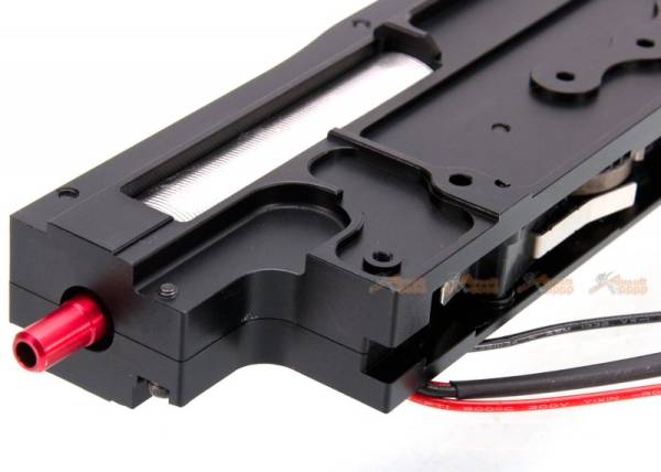 CNC Aluminum Complete Gearbox for A&K / Classic Army M249 Series Airsoft AEG (Black) - Image 3