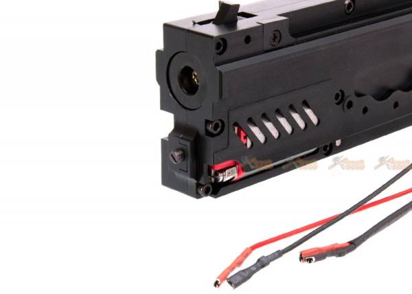 CNC Aluminum Complete Gearbox for A&K / Classic Army M249 Series Airsoft AEG (Black) - Image 5