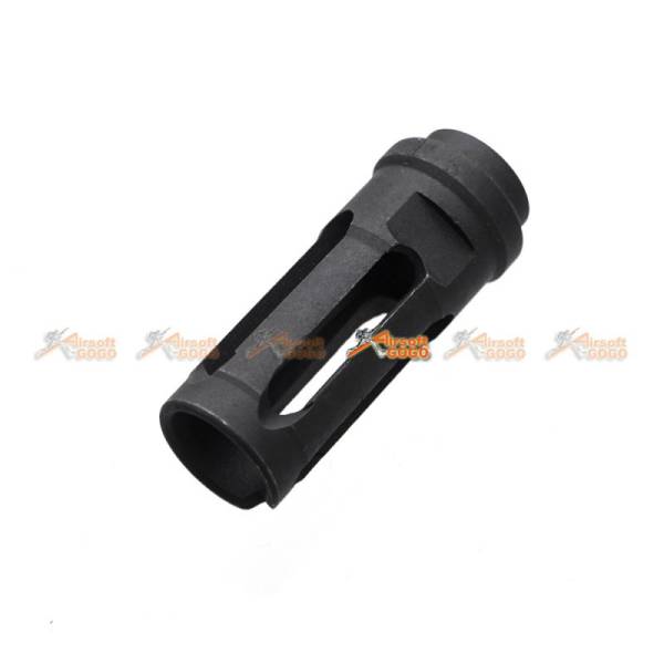 Army Force Phantom Type Steel Flash Hider 14mm CCW (Black) - Image 3