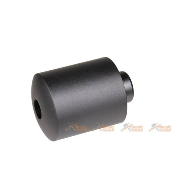 Army Force Metal Tactical 55mm Flash Hider (14mm CCW) for AEG - Black - Image 3