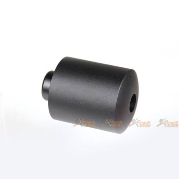 Army Force Metal Tactical 55mm Flash Hider (14mm CCW) for AEG - Black - Image 5