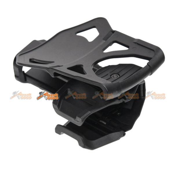 M1911 Army Force Polymer Hard Case Movable Holsters for Marui, WE 1911 Airsoft (Black) - Image 2