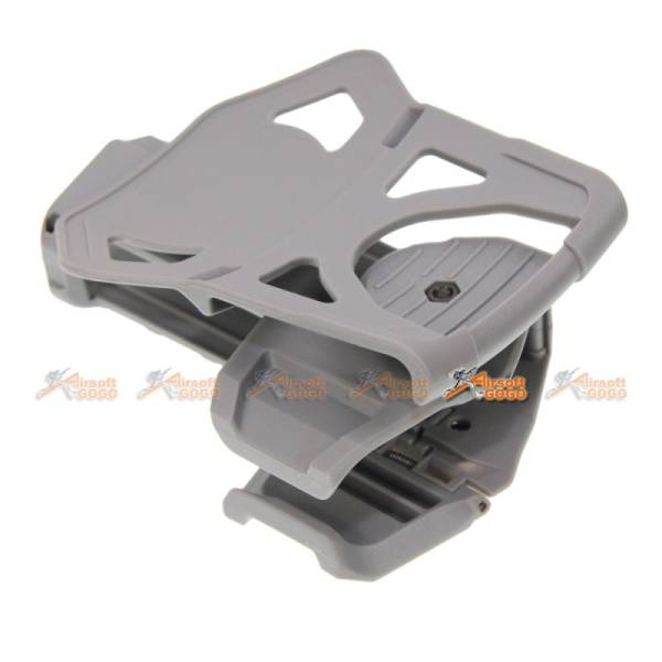 Army Force Polymer Hard Case Movable Holsters for Marui, WE 1911 Airsoft (Grey) - Image 4