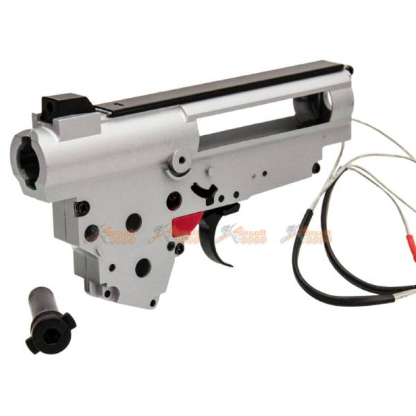 Metal Gearbox Shell for AK Ver.3 Micro Action Switch Gearbox Airsoft AEG (Silver) - Image 5