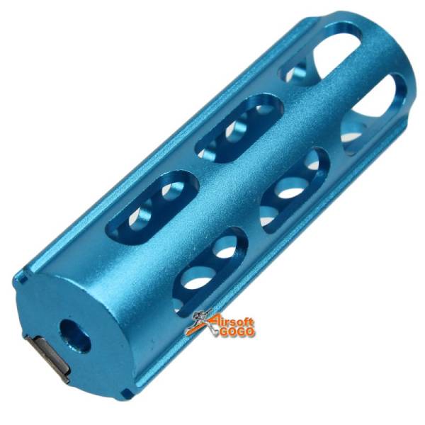 Army Force CNC Full Steel 14 Teeth Type Aluminum Piston (Blue) - Image 2