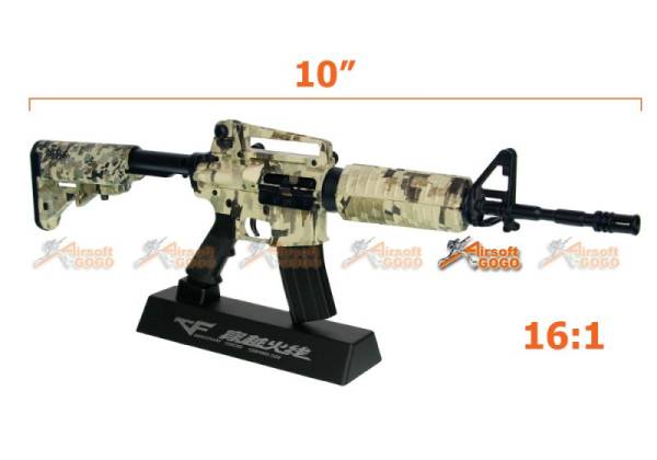 16:1 M4A1 Die-Cast Metal Gun Model