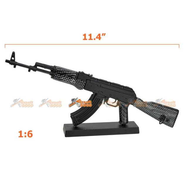 1:6 AK74 Die-Cast Metal Gun Model