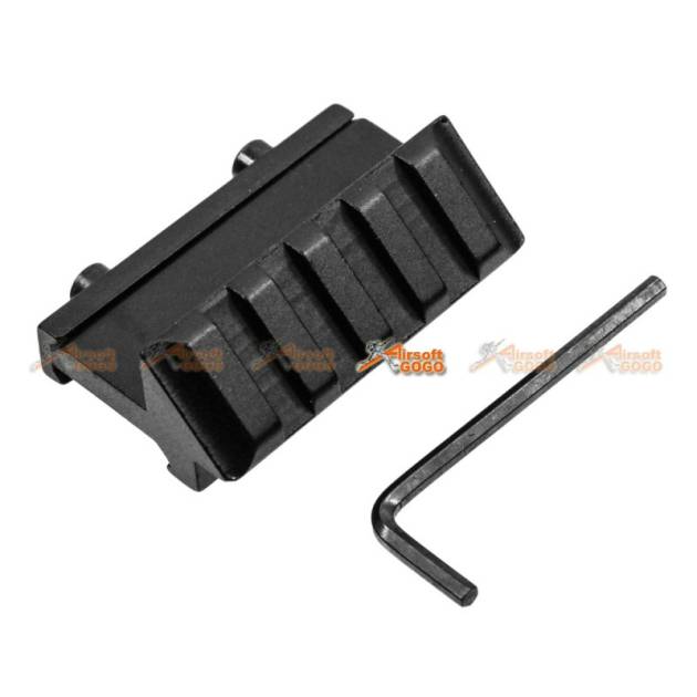 Metal Off-Set Rail Mount (45 Degree)