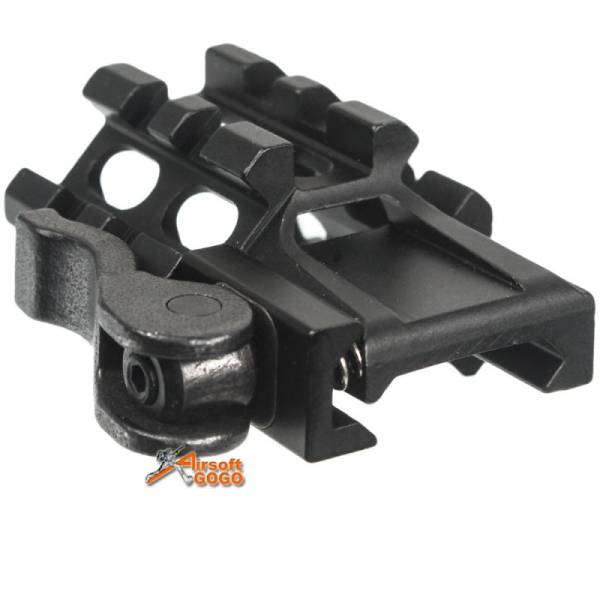 Army Force 3 Slot Angle Mount with Integral QD Lever Lock System (Medium) - Image 2