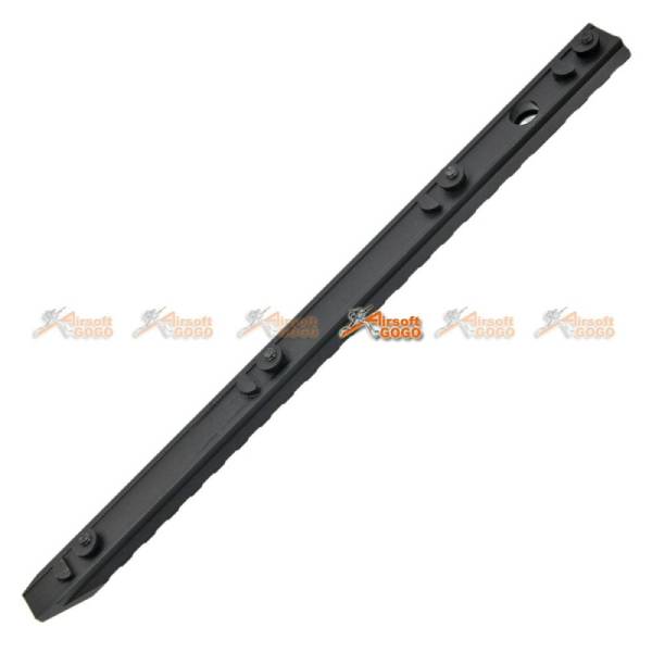 Army Force CNC Aluminum 10" Keymod Rail (Black) - Image 3