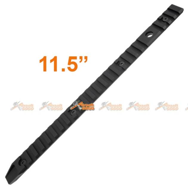 Army Force CNC Aluminum 11.5" Keymod Rail (Black)