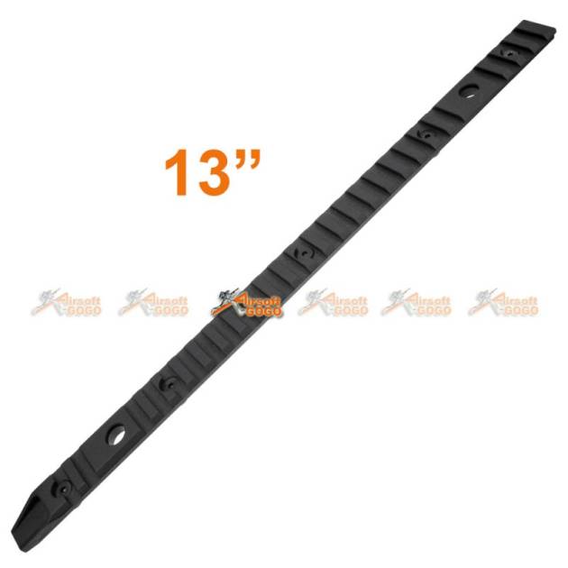 Army Force CNC Aluminum 13" Keymod Rail (Black)