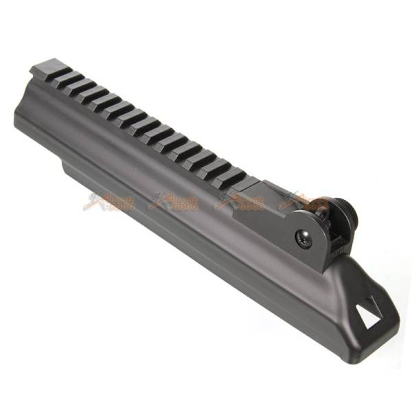 AK Rail Top Cove with Rear Sight for CYMA Spetsnaz AK47 / AK74 Airsoft AEG (Black) - Image 3