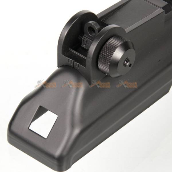 AK Rail Top Cove with Rear Sight for CYMA Spetsnaz AK47 / AK74 Airsoft AEG (Black) - Image 4