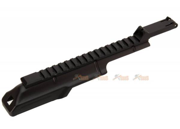 AK Body Top Cover with 20mm Rail for AK Series Airsoft AEG (Black) - Image 2