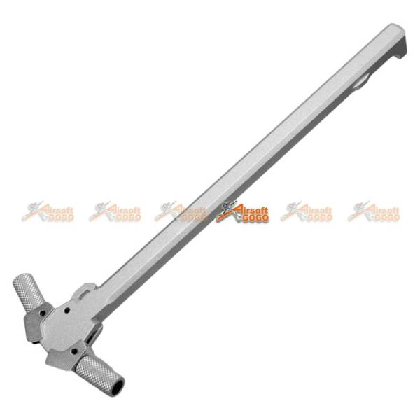 Aluminum Cocking Handle for SR-25 GBB Rifle (Silver) - Image 2