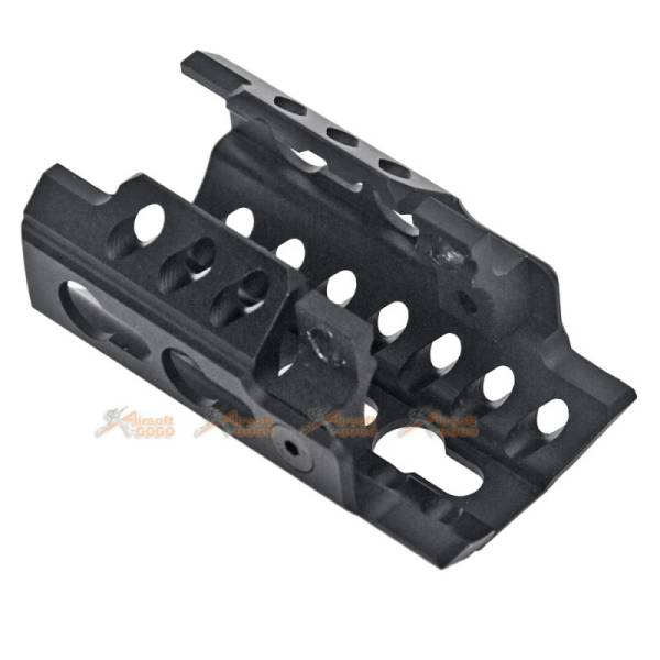 Army Force Alloy Keymod System Handguard for MP5K AEG SMG (Black) - Image 3
