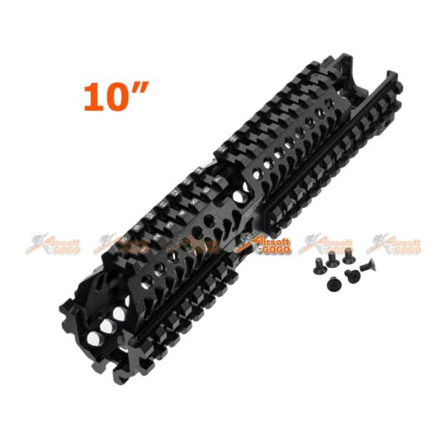 Army Force Zen Style Rail System for AK AEG (Black)