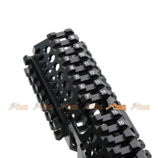 Army Force Zen Style Rail System for AK AEG (Black) - Image 4