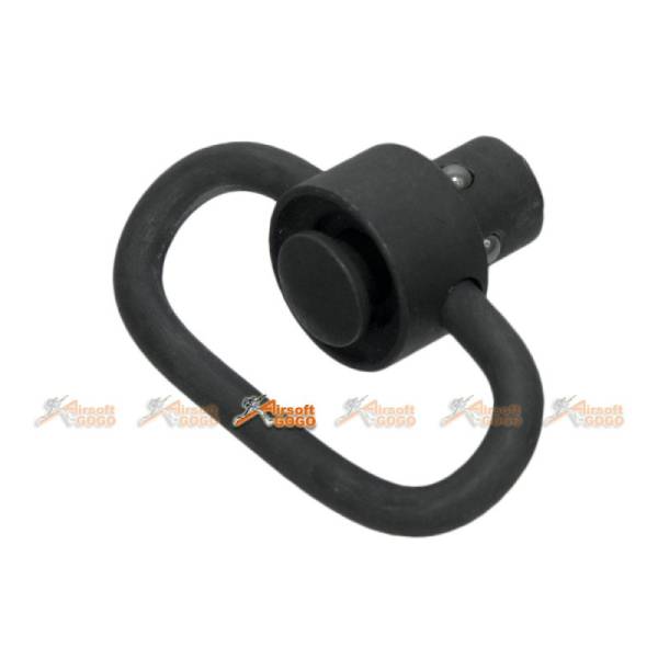 Handstop QD Rail Sling Swivel for Airsoft 20mm Rail RIS (Black) - Image 4
