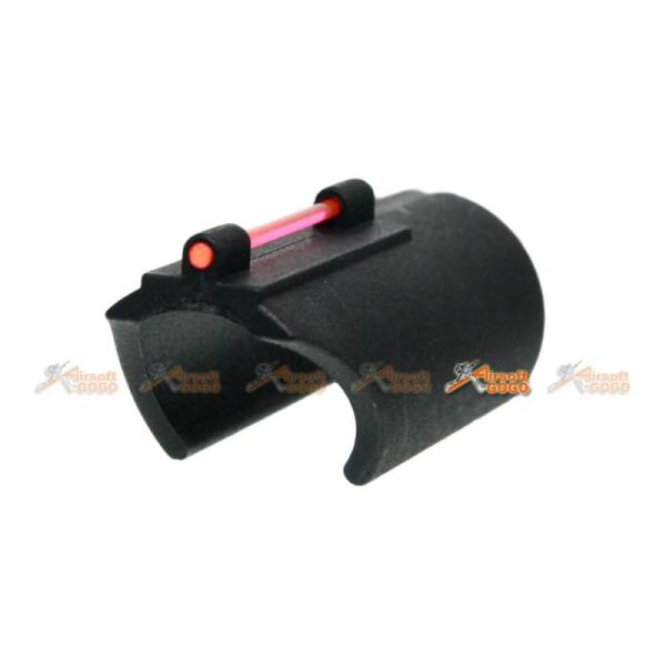 Army Force Front Sight with Red Fiber-optic for Marui M870 Series - Image 2