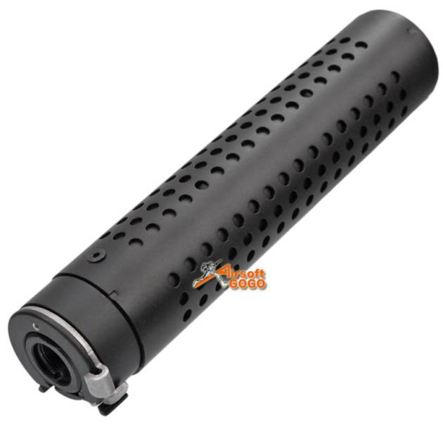 AF KAC Style QD Extend Silencer -14mm CCW with Flash Head for Airsoft M4 / M16 AEG