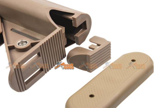 Army Force Crane Stock for M4/M16 Series AEG (Coyote Brown) - Image 3