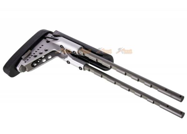 Armyforce M14 EBR Stock for CYMA M14 EBR AEG (Silver) - Image 2