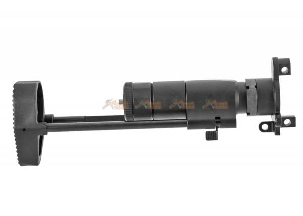 Army Force stock CNC Aluminum for CYMA MP5K AEG (Black) - Image 3